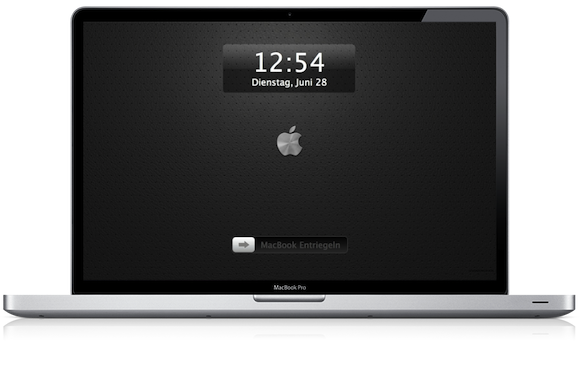 iPhone 4 Lockscreen macbook