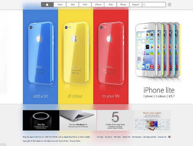 iPhone 5s Lite color